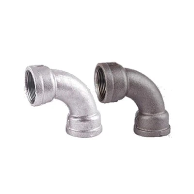 Bend 90°，female Galvanized Malleable Iron Pipe Fitting